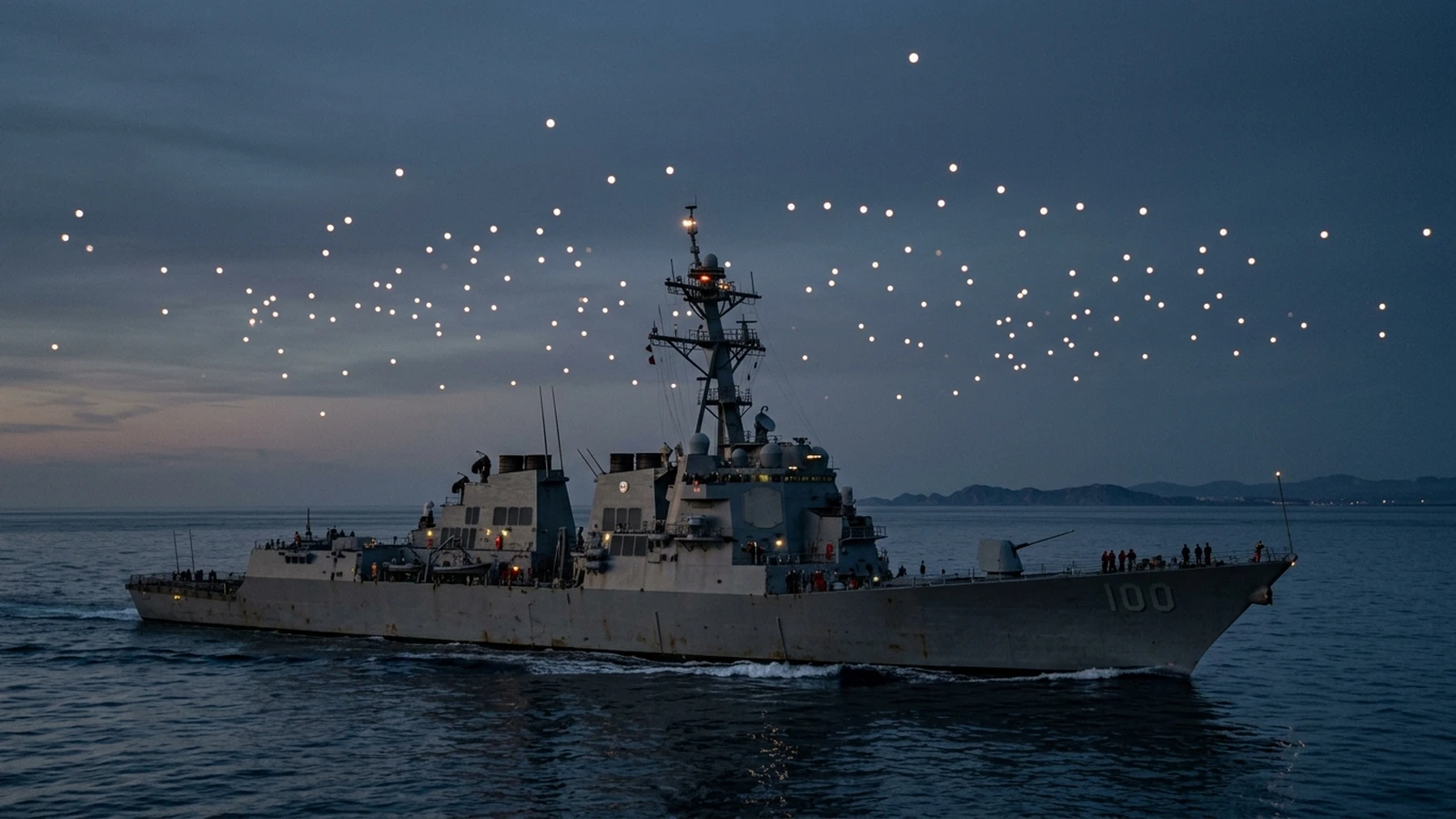Navy UFO Swarm: Pentagon Investigating 100 Objects Off Virginia