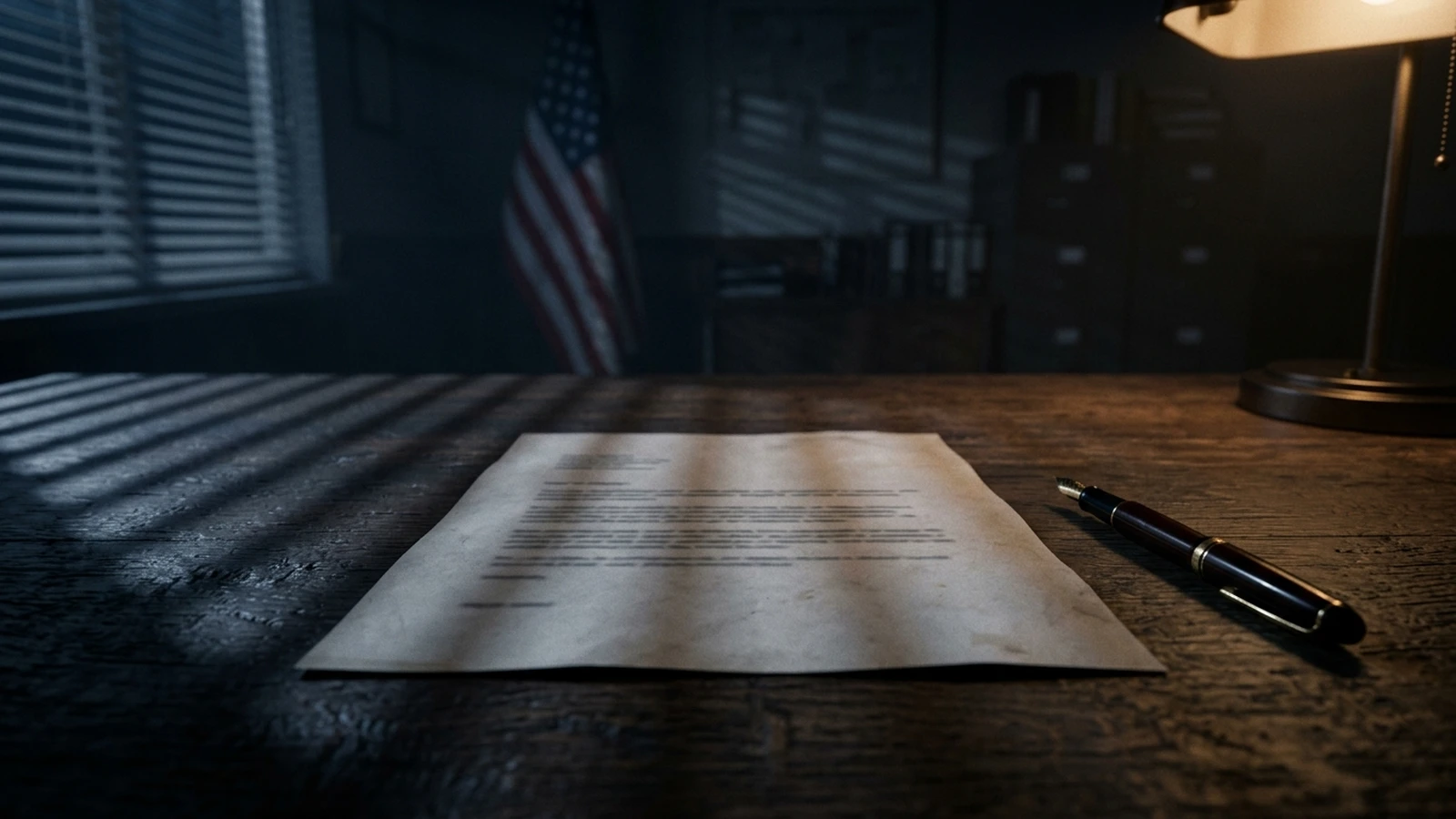 A classified memorandum on a desk with the seals of US intelligence agencies, symbolising the ODNI UAP disclosure guidance
