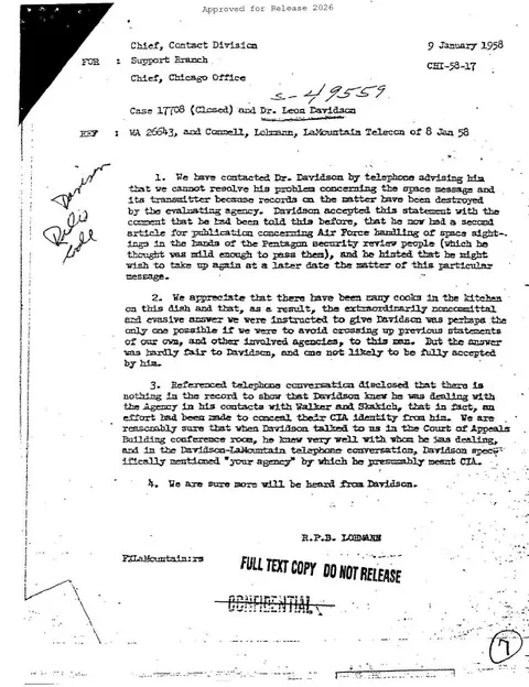 Typed document with handwritten notes about a case.