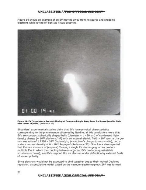 A description of findings from a previous study that contribute to the speculative model presented in the paper.